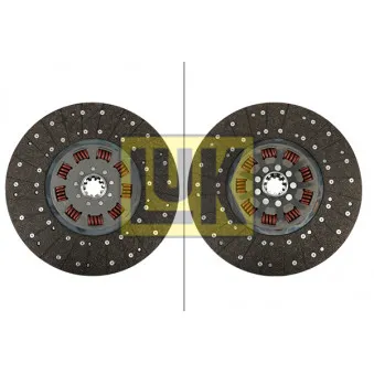 Disque d'embrayage LUK 343 0010 10 pour MERCEDES-BENZ LK/LN2 FL 7/230 - 230cv