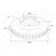 VALEO 197137 - Jeu de 2 disques de frein avant