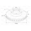VALEO 197351 - Jeu de 2 disques de frein avant