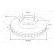 VALEO 197619 - Jeu de 2 disques de frein avant