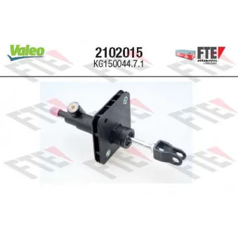 Cylindre émetteur, embrayage VALEO 2102015