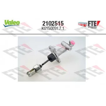 VALEO 2102515 - Cylindre émetteur, embrayage