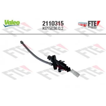 Cylindre émetteur, embrayage VALEO OEM 679404