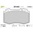 VALEO 301445 - Jeu de 4 plaquettes de frein avant