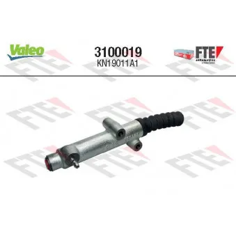 Cylindre récepteur, embrayage VALEO 3100019 pour IVECO ZETA 50-8 H - 86cv