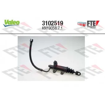 Cylindre récepteur, embrayage VALEO OEM 4171039001