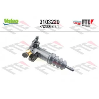 Cylindre récepteur, embrayage VALEO OEM 4171022650