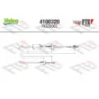 VALEO 4100320 - Tirette à câble, commande d'embrayage