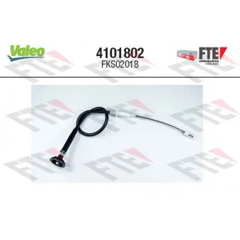 VALEO 4101802 - Tirette à câble, commande d'embrayage