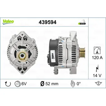 Alternateur VALEO OEM 24439411