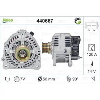 Alternateur VALEO OEM 021903025B