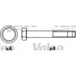 VALEO 541663 - Jeu de 4 plaquettes de frein avant