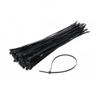 Serre-câbles noir 2,5x100mm - 100 pcs AMIO TK 2,5X100
