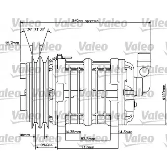 VALEO 815800 - Compresseur, climatisation
