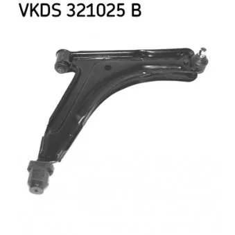 Triangle ou bras de suspension (train avant) SKF VKDS 321025 B pour VOLKSWAGEN GOLF 1.6 - 75ch