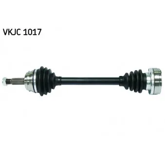 Arbre de transmission SKF VKJC 1017 pour VOLKSWAGEN GOLF 1.6 - 75ch