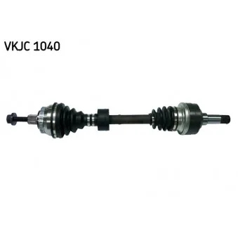 Arbre de transmission SKF VKJC 1040 pour OPEL VECTRA 1.8 - 140cv