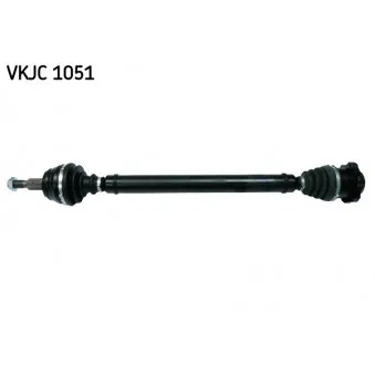 Arbre de transmission SKF VKJC 1051 pour VOLKSWAGEN GOLF 1.6 16V - 105cv