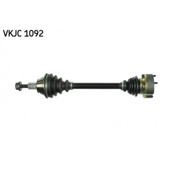 Arbre de transmission SKF VKJC 1092 pour VOLKSWAGEN GOLF 1.2 TSi BlueMotion - 86cv