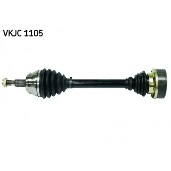 Arbre de transmission SKF VKJC 1105 pour VOLKSWAGEN GOLF 2.9 VR6 Syncro - 190cv