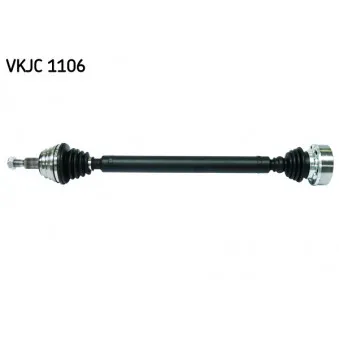 Arbre de transmission SKF VKJC 1106 pour VOLKSWAGEN GOLF 2.9 VR6 Syncro - 190cv