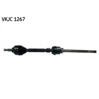 Arbre de transmission SKF VKJC 1267 pour RENAULT LAGUNA 2.2 DCI - 140cv