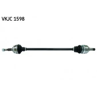 Arbre de transmission SKF VKJC 1598 pour OPEL VECTRA 1.8 i 16V - 115ch