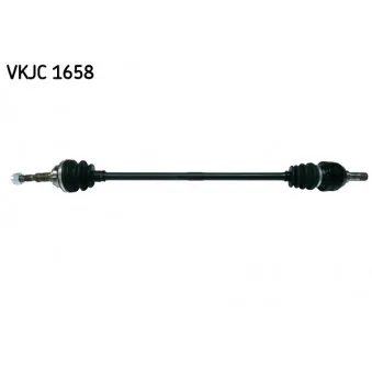 Arbre de transmission SKF VKJC 1658 pour OPEL ASTRA 1.6 LPG - 101cv