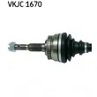 SKF VKJC 1670 - Arbre de transmission