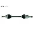 Arbre de transmission SKF [VKJC 2231]