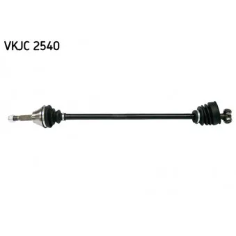 Arbre de transmission SKF VKJC 2540 pour FIAT UNO 70 TD 1.4 - 71cv