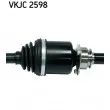 SKF VKJC 2598 - Arbre de transmission