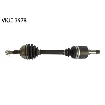Arbre de transmission SKF VKJC 3978 pour CITROEN C4 2.0 HDI - 140cv
