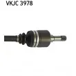 SKF VKJC 3978 - Arbre de transmission