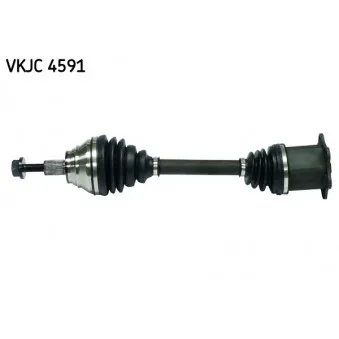Arbre de transmission SKF VKJC 4591 pour VOLKSWAGEN TOURAN 2.0 TDI - 150cv
