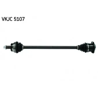 Arbre de transmission SKF VKJC 5107 pour VOLKSWAGEN POLO 1.4 TDI - 75cv