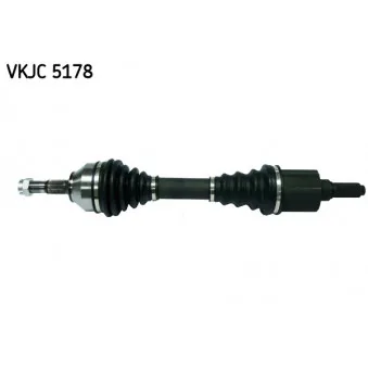 Arbre de transmission SKF VKJC 5178 pour CITROEN C5 3.0 V6 - 207cv