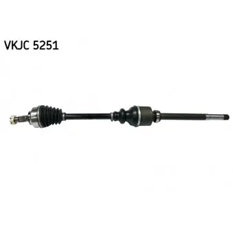 Arbre de transmission SKF VKJC 5251 pour CITROEN C5 1.8 16V - 116cv
