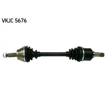 Arbre de transmission SKF VKJC 5676 pour FORD FIESTA 1.6 - 88cv