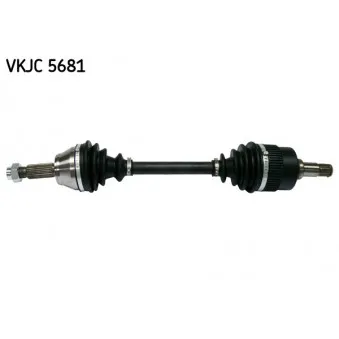 Arbre de transmission SKF VKJC 5681 pour FORD FIESTA 1.6 XR2i - 110cv