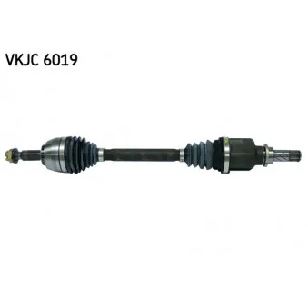 Arbre de transmission SKF VKJC 6019 pour RENAULT CLIO 1.5 dCi - 75cv