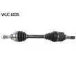 Arbre de transmission SKF [VKJC 6035]