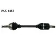 Arbre de transmission SKF [VKJC 6158]