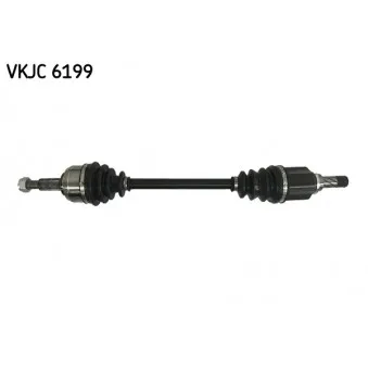 Arbre de transmission SKF VKJC 6199 pour RENAULT SCENIC 1.2 TCe - 132cv