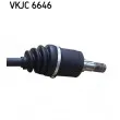 SKF VKJC 6646 - Arbre de transmission