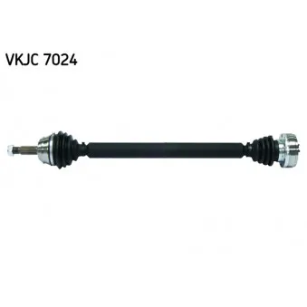 Arbre de transmission SKF VKJC 7024 pour VOLKSWAGEN POLO 1.4 - 60cv