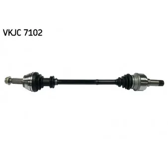 Arbre de transmission SKF VKJC 7102 pour MERCEDES-BENZ VITO 115 CDI 2.2 - 150cv