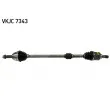 SKF VKJC 7343 - Arbre de transmission