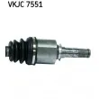 SKF VKJC 7551 - Arbre de transmission