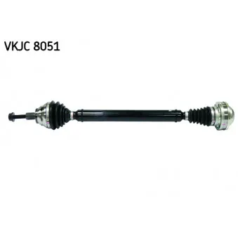 Arbre de transmission SKF VKJC 8051 pour VOLKSWAGEN TOURAN 1.4 Fsi - 170cv